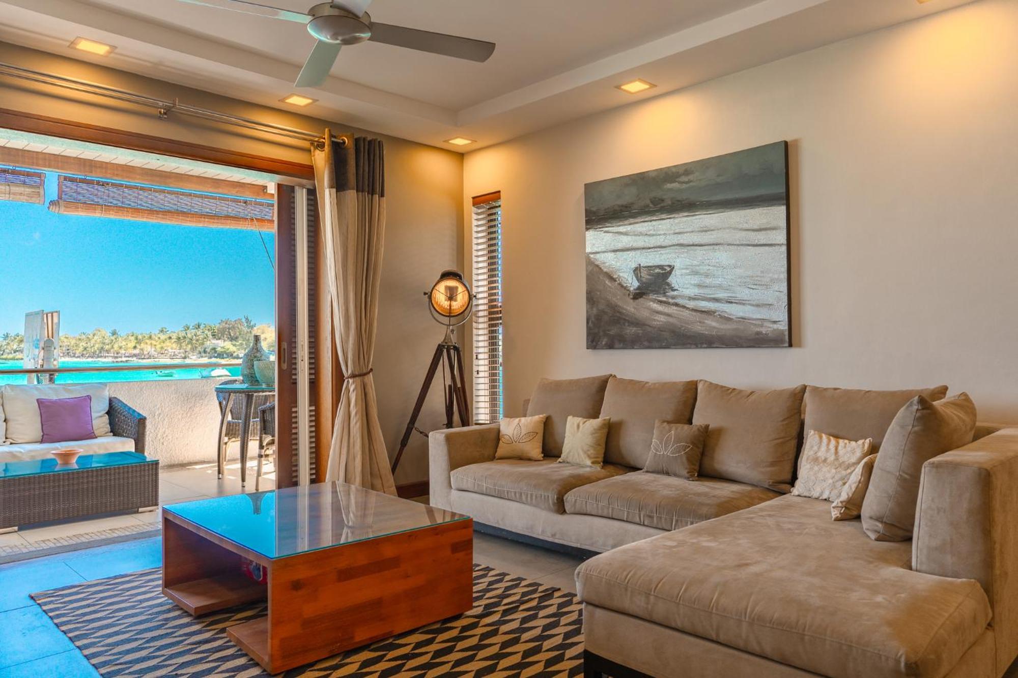 Beachfront Luxurious Stunning Sunset Boulevard Apartment, Grand Baie Exterior foto